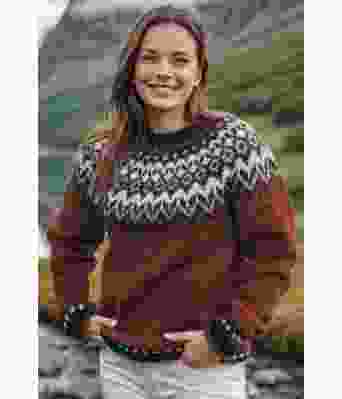 Riddarigenser med rust som bunnfarge - LL0021C