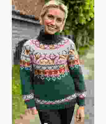 Grønn Alusaq polar villmarksgenser - Linka Neumann design LN0020-VGS0002