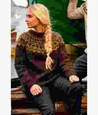 Tindafell mørk strikkegenser fra Island - Lopi 37-7