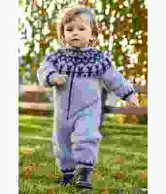 Krílaland strikket heldress til barn / baby - Lopi 38-20