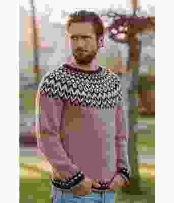 Lyst brun riddari genser til mann - DN0015B