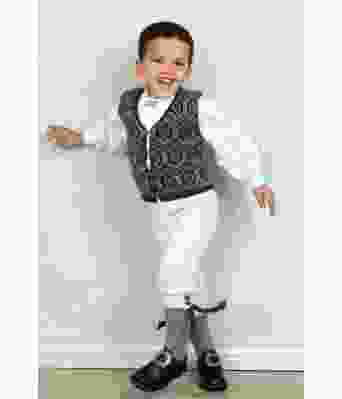 Magnus strikket festdrakt til gutt - Viking 1603-09