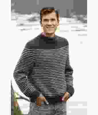 Mars stripete strikkegenser Jakob Ingebrigtsen - Viking 2138-12