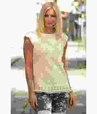 Mary strikket topp uten ermer Kathrine Sørland - Viking 1915-08