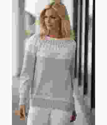 May strikkegenser i lys blå - Viking 1915-04A