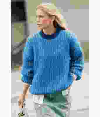 Toni-genser i kongeblå - MM 01-01A