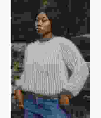 Lysebrun Toni genser - MM 01-01C