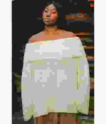 Naturhvit Ophelia genser - MM 02-01AK