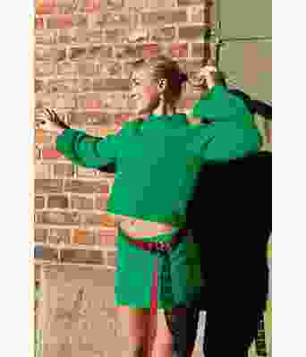 Skarp grønn Rubina genser - ØK 04-01H