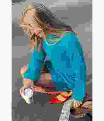 Turkis Rubina strikket selskapskjole - ØK 04-03N