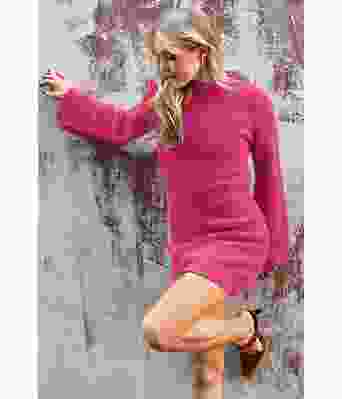 Rosa Rubina strikket partykjole - ØK 04-03S