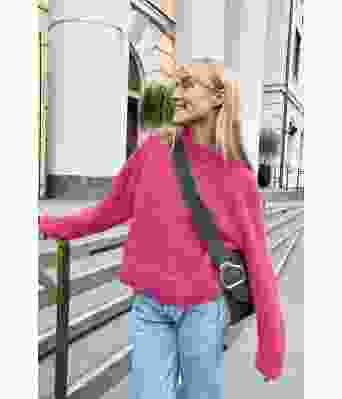 Rosa Krogh Loose genser fra Øyunn Krogh - ØK 04-09M