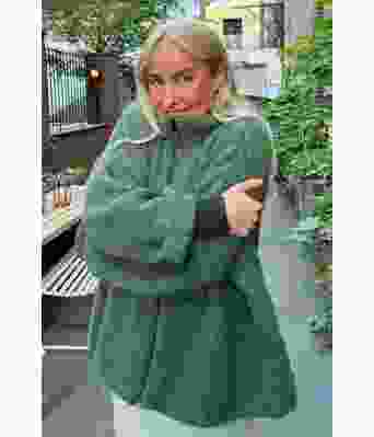 Olivengrønn Aud jakke - ØK 05-01-769