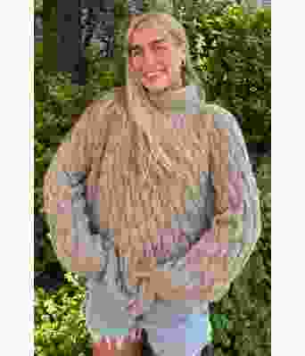 Beige Aud genser - ØK 05-03