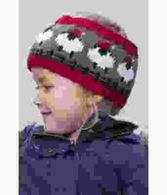 Pannebånd med sauer som har nisselue - Viking 1714-16A