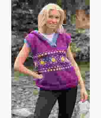 Lilla Pokharavest med hette - Linka Neumann design PHVGH0002