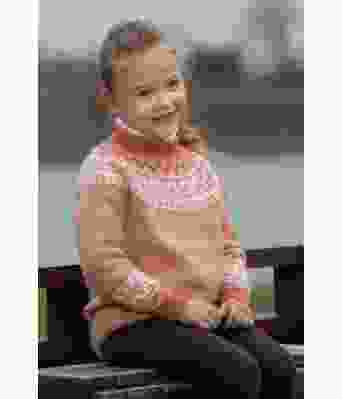 Pudderrosa diis genser til jente - Viking 2007-01B