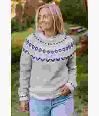 Purple riddarigenser med tre farger - DN0024F