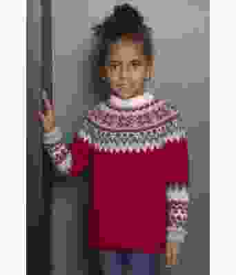 Rød Sonjagenser til jente - Viking 1713-05