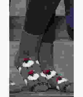 Raggsokker med sauer som har nisselue - Viking 1714-17A