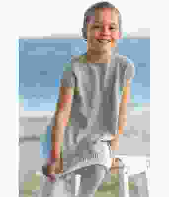 Ramona strikket tunika til jente - Viking 2121-02