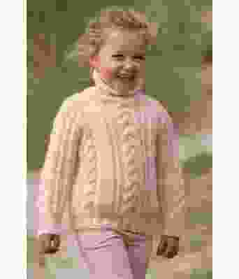 Rosa Rim genser til barn - Viking 1814-03B