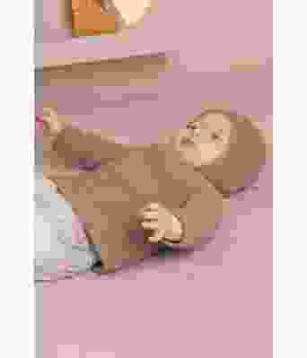 Søren strikket jakke og lue til baby - Viking 2132-03