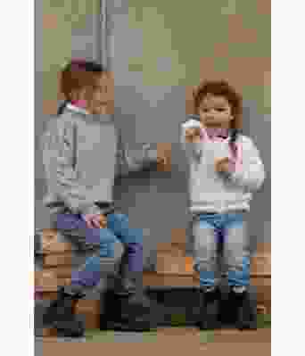 Salt nydelig strikkejakke til jente - Viking 2116-03