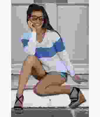 Santa Maria sommergenser med kongeblå stripe - Viking 2017-04-425