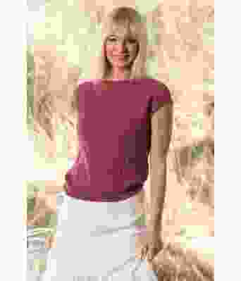 Saphira strikket burgunder topp Kathrine Sørland - Viking 2119-05