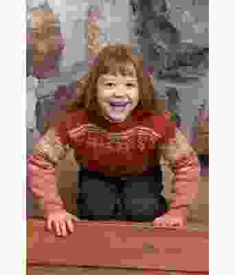 Setesdalgenser i brent oransje Jo - Viking 2106-03B