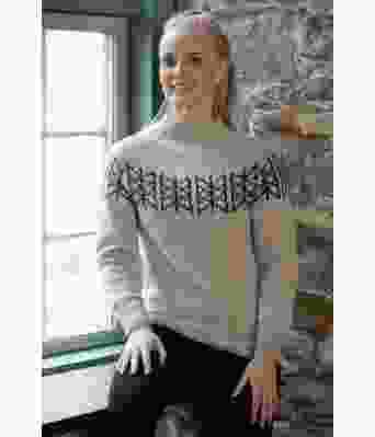 Skulds nett gense Urd i perlegrå - Viking 2127-4B