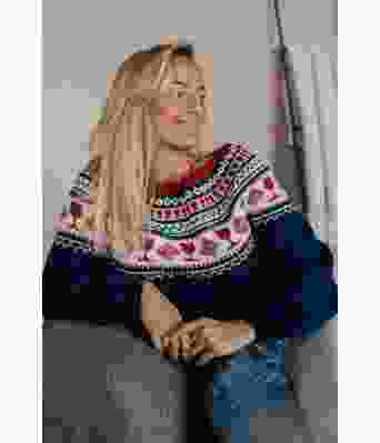 Strikk og drikk genseren i bomull - 2020-013