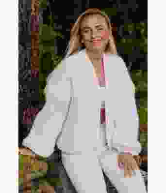 Rikkes strikkede rillejakke - Strikkia 2020-018