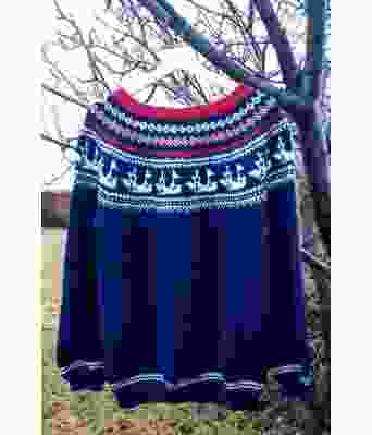 Fiskebåtgenseren strikkegenser for sjømenn / fiskere på fiskebåt i merinoull- Strikkia 2021-02