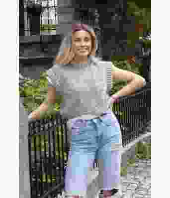 Weekend waves bølgevest - Strikkia 2022-001P