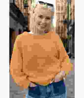 Okergul Cozy everyday sweater - Strikkia 2022-002-345