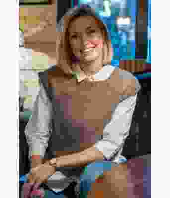 Fridas favorittvest enkel strikkevest - Strikkia 2022-010