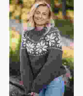 Lilla chunky stjernegenser - Strikkia 2022-011-369