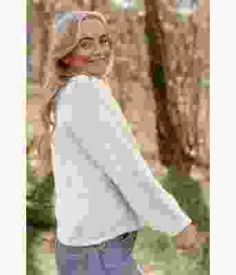 Easy peasy genser i natur - Strikkia 2022-016-302