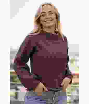 Brun Easy peasy genser - Strikkia 2022-016-308