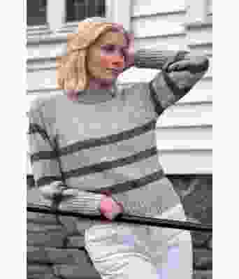 Bordeaux sweater - Strikkia 2023-001B 