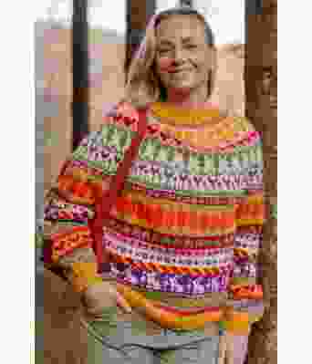 Ulrikkes styggfine påskegenser - Strikkia 2023-004B