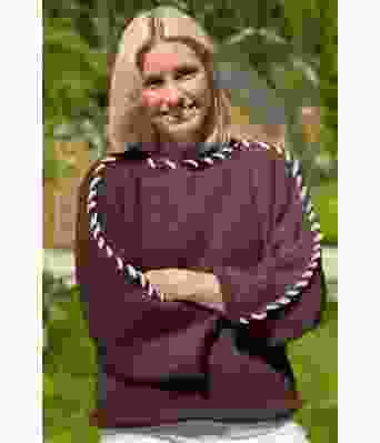 Brun Sorbonne stitchgenser - Strikkia 2023-015-308302