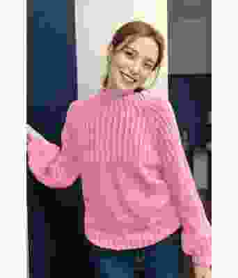 Rosa Winona raglan sweater - Strikkia 2023-024-361