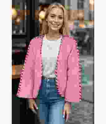 Rosa Sorbonne stitch cardigan - Strikkia 2023-029-361362