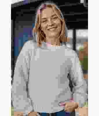 Perlegrå virvelvindgenser - Strikkia 2023-032-312