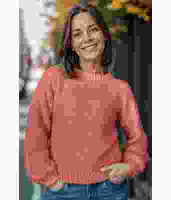 Lakserosa Virvelvind genser - Strikkia 2023-032-349