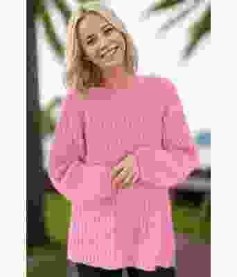 Rosa Easygoing sweater - Strikkia 2024-036-361
