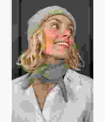 Savannah scarf beige - Strikkia 2024-038-307